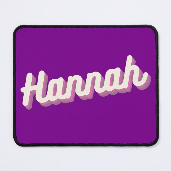 Item preview, Hannah Name designed and sold by ArtCraftLab.