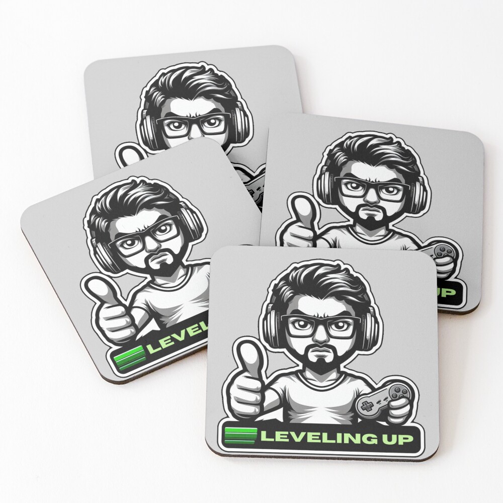 Item preview, Coasters (Set of 4) designed and sold by MixtaGraphics.
