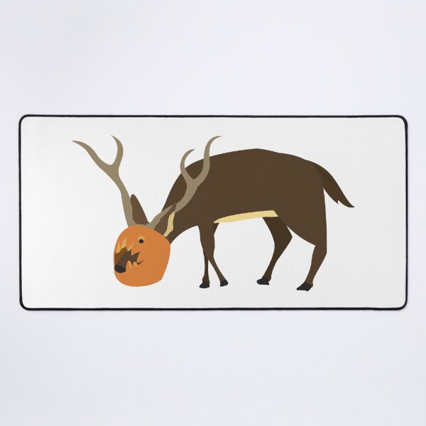 Item preview, Deer with his head in a pumpkin. designed and sold by samuartshop.