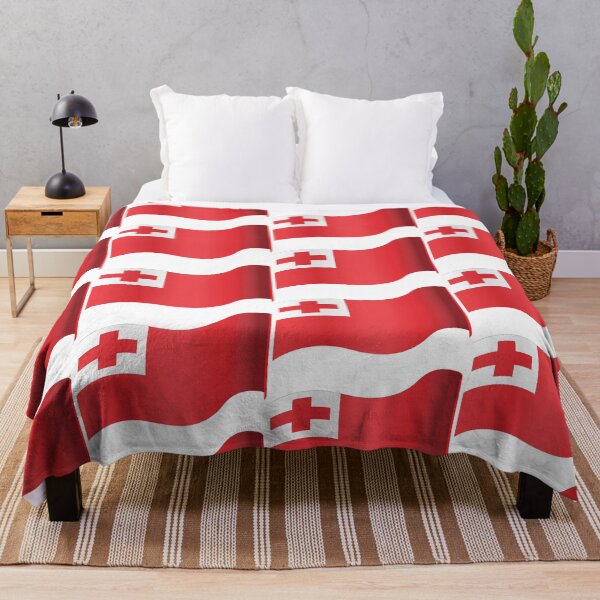 Item preview, Tonga Flag designed and sold by HarveyHandcraftsandDesigns.