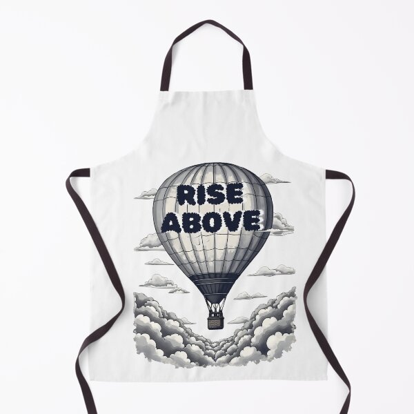 Item preview, Rise Above Hot Air Balloon Design designed and sold by sadman73.