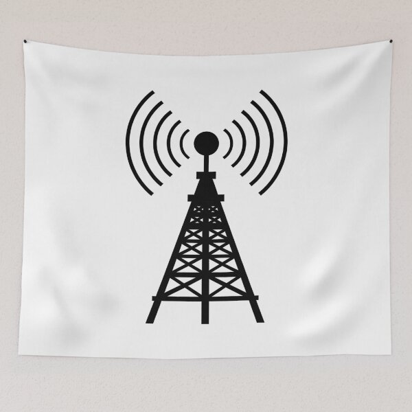 Item preview, Radio Waves designed and sold by Angry Swan Designs.