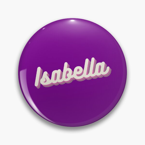 Item preview, Isabella Name designed and sold by ArtCraftLab.