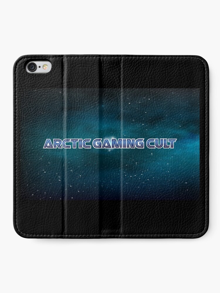Alternate view of Arctic Gaming Cult Logo 2 iPhone Wallet