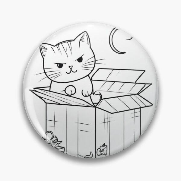 Aperçu de l'œuvre Aventures de pattes de chat miaou et ronronnement dans une boîte douillette créée et vendue par milgraphics.