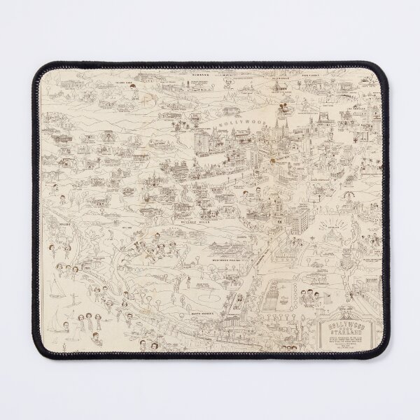 Item preview, Hollywood Star Map 1937 designed and sold by dead82.