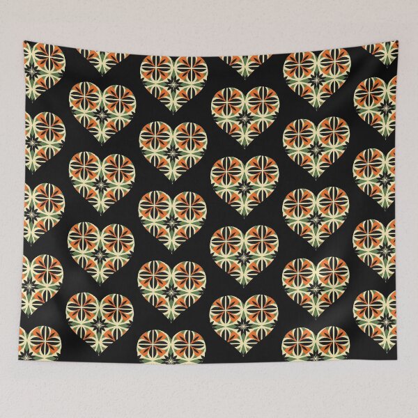 Item preview, Geometric Motif Love Friendship Connection Heart designed and sold by G-M-Designs.