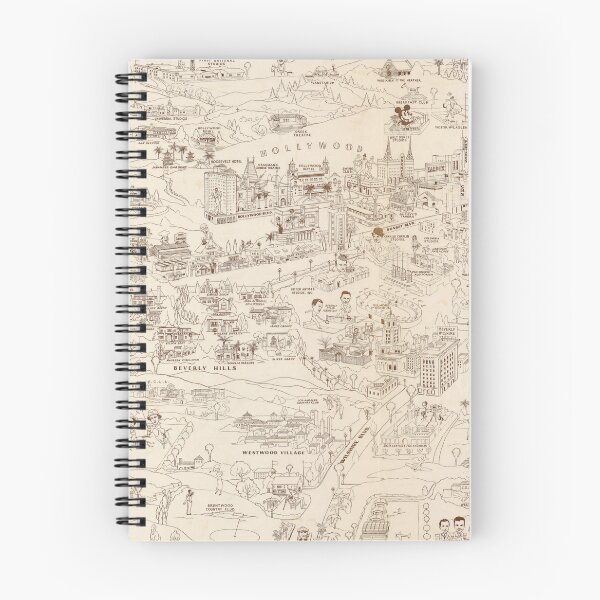 Item preview, Hollywood Star Map 1937 designed and sold by dead82.