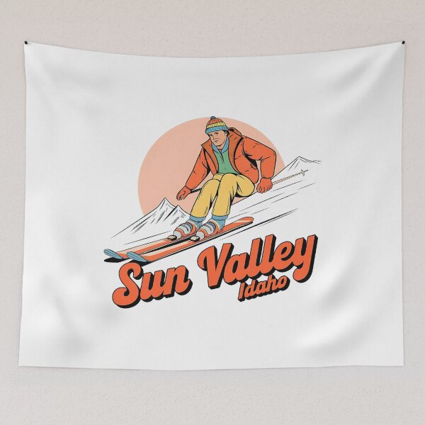 Item preview, Idaho Skier Sun Valley - The perfect gift for fans of Sun Valley and retro skiing adventures. designed and sold by Zyziowsky.