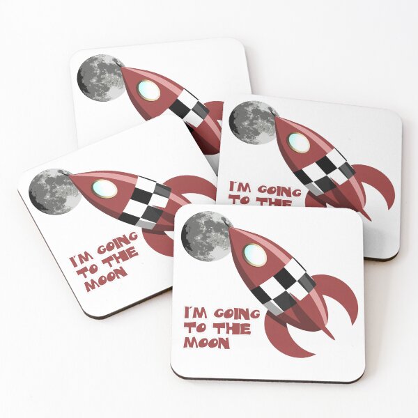 Item preview, I'm Going to the Moon designed and sold by Ravvick.