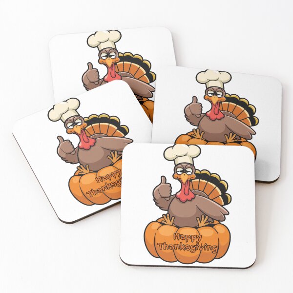 Item preview,   Funny Thanksgiving Turkey Cook , Green Vegetarian  Food Pumpkin designed and sold by KolorellaS.
