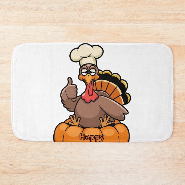 Item preview,   Funny Thanksgiving Turkey Cook , Green Vegetarian  Food Pumpkin designed and sold by KolorellaS.