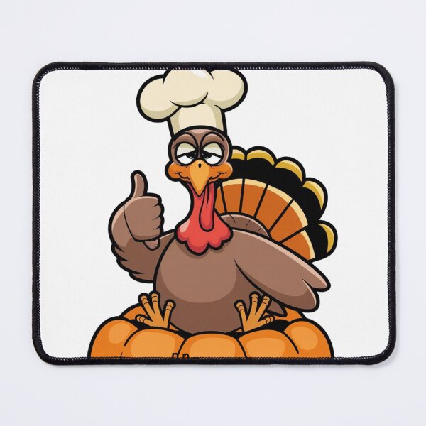 Item preview,   Funny Thanksgiving Turkey Cook , Green Vegetarian  Food Pumpkin designed and sold by KolorellaS.