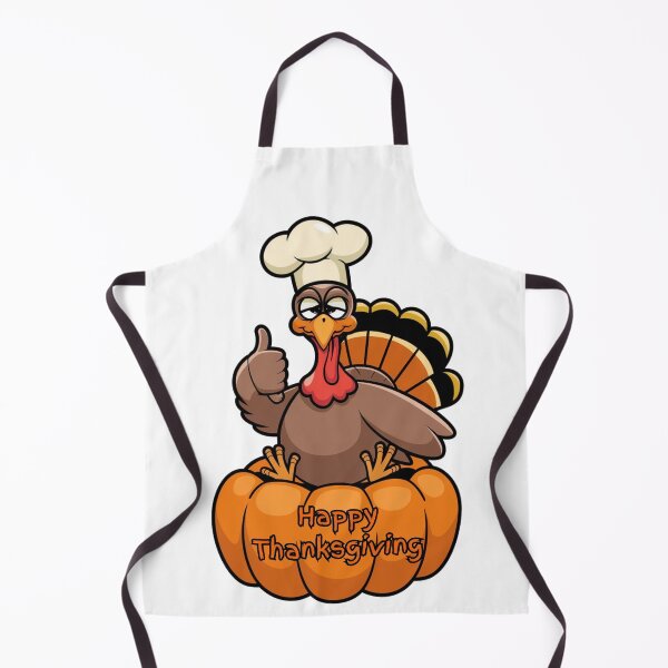 Item preview,   Funny Thanksgiving Turkey Cook , Green Vegetarian  Food Pumpkin designed and sold by KolorellaS.