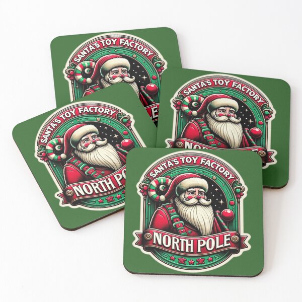 Artikelvorschau, Santas Spielzeugfabrik entworfen und verkauft von KCBearDesigns.