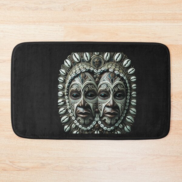 Item preview, Ibeji Mask, African Artwork, Tribal art, Mud art, Black artwork, African Heritage, Black Roots designed and sold by Afrocarribe.