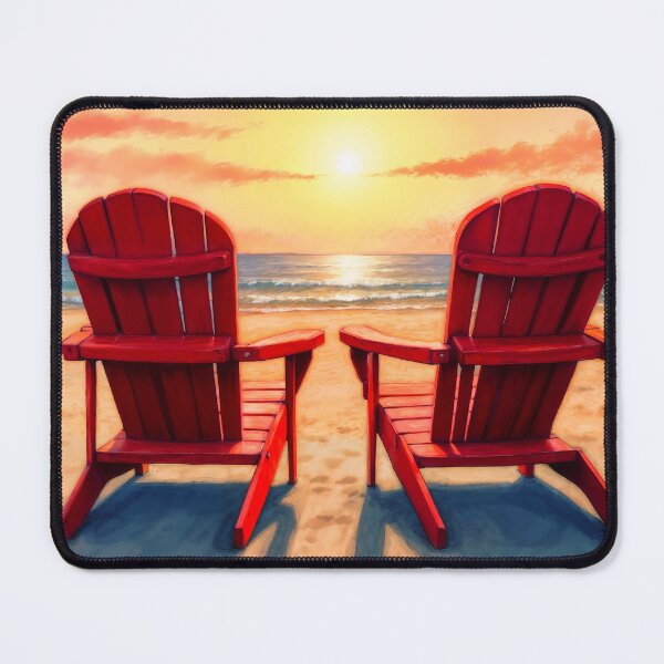 Item preview, Iconic Deck Chairs on Beach 2 designed and sold by Yontartov.