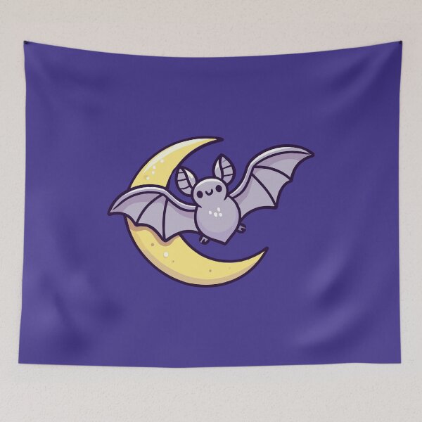 Item preview, The Bat and the moon designed and sold by SpecialtiesShop.