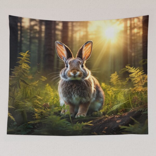Item preview, Le Lapin libre comme le Vent designed and sold by Collection de trésors .