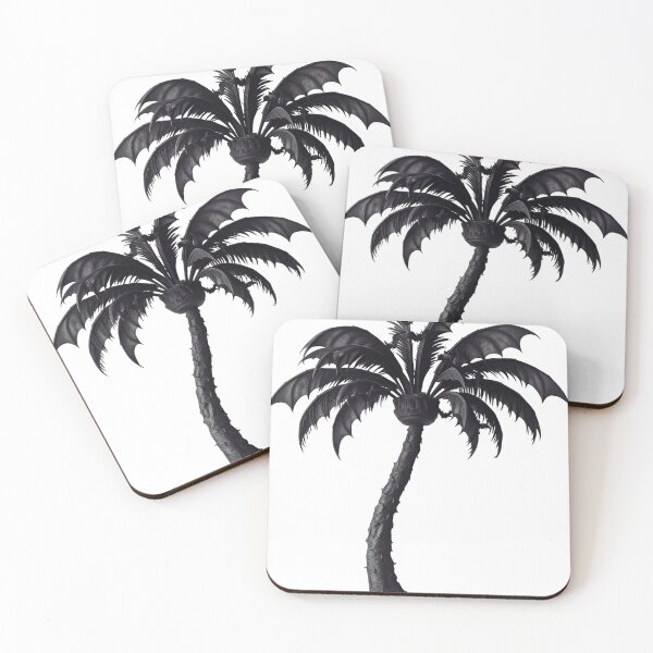 Item preview, Bat Palm Tree designed and sold by MatrixTattoo.