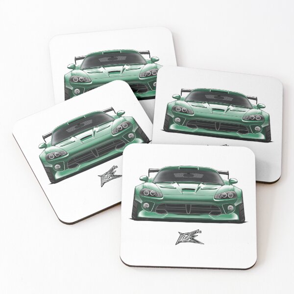Item preview, american v10 sportscar green  designed and sold by NaquashM.