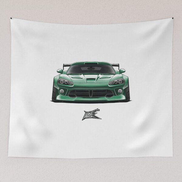 Item preview, american v10 sportscar green  designed and sold by NaquashM.
