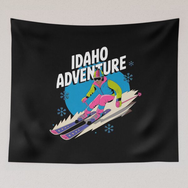 Item preview, Idaho Adventure - The perfect gift for ski enthusiasts and Idaho adventure lovers!. designed and sold by Zyziowsky.
