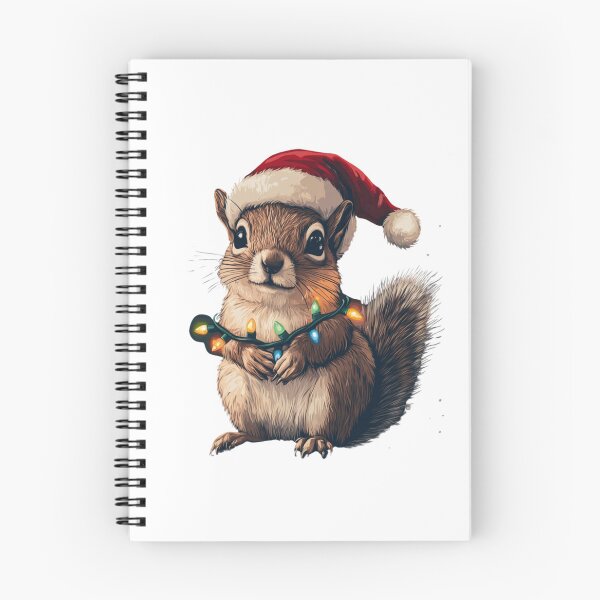 Item preview, Christmas Squirrel T-shirt designed and sold by NicolasGlowArt.