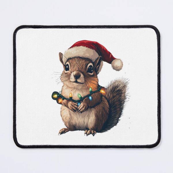 Item preview, Christmas Squirrel T-shirt designed and sold by NicolasGlowArt.