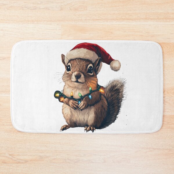 Item preview, Christmas Squirrel T-shirt designed and sold by NicolasGlowArt.