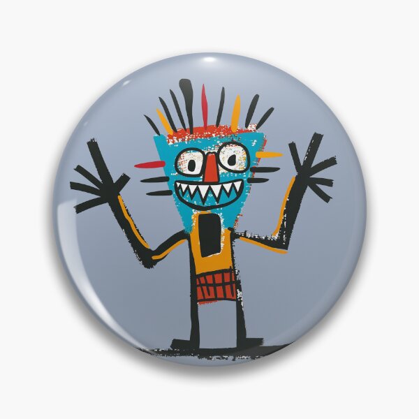 Item preview, Menacing Sharp Teeth Goblin - Neo Expressionist Urban Art designed and sold by Sturdust.
