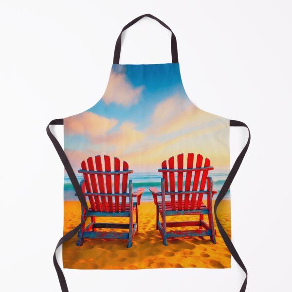 Item preview, Iconic Deck Chairs on Beach 3 designed and sold by Yontartov.