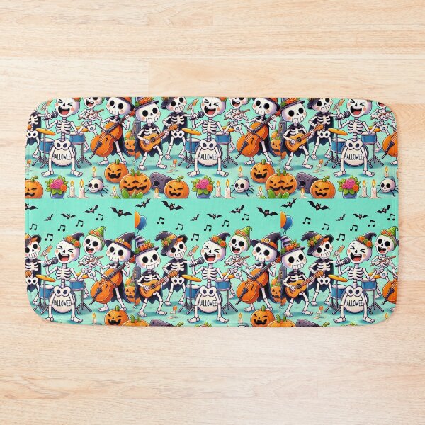 Item preview, Skeleton Band's Halloween Jam Session designed and sold by Chokhdi289shop.