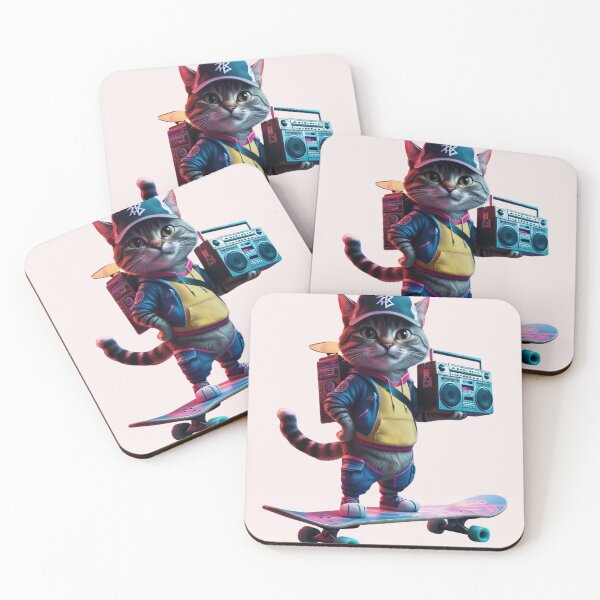 Item preview,  skateboard cat designed and sold by NFL-LIVE .