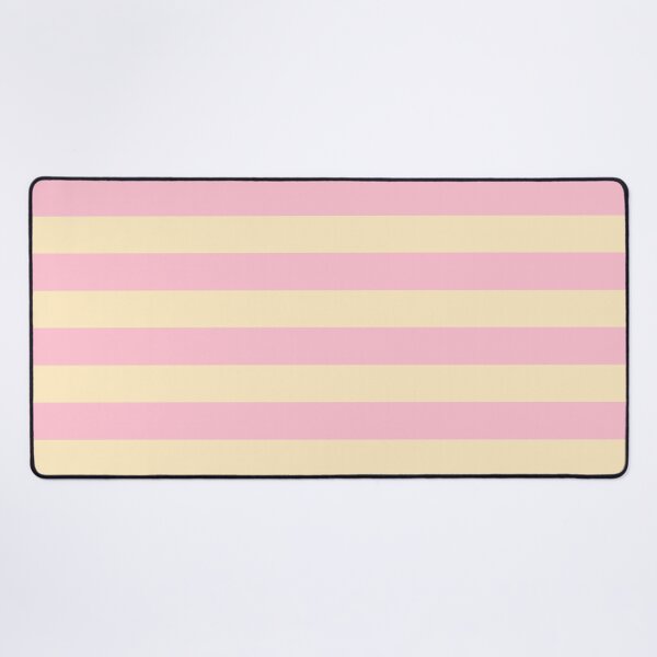 Item preview, Basic Chunky Stripes - Strawberry-Bear Pink & Cream designed and sold by TheFrostedDonut.