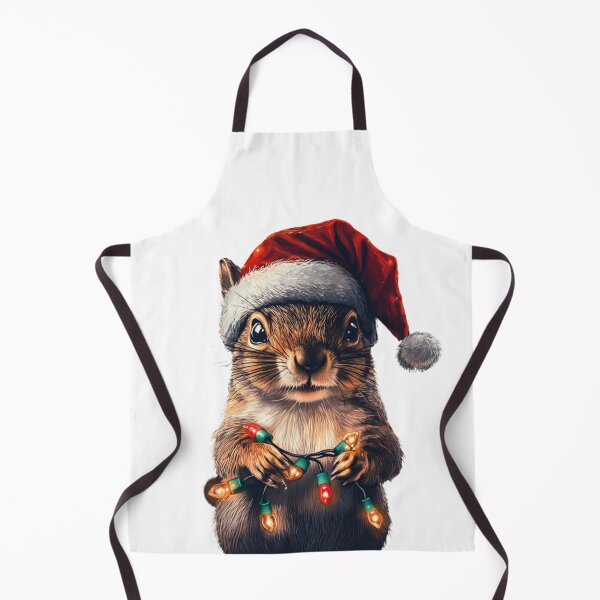 Item preview, Christmas Squirrel Sticker designed and sold by NicolasGlowArt.