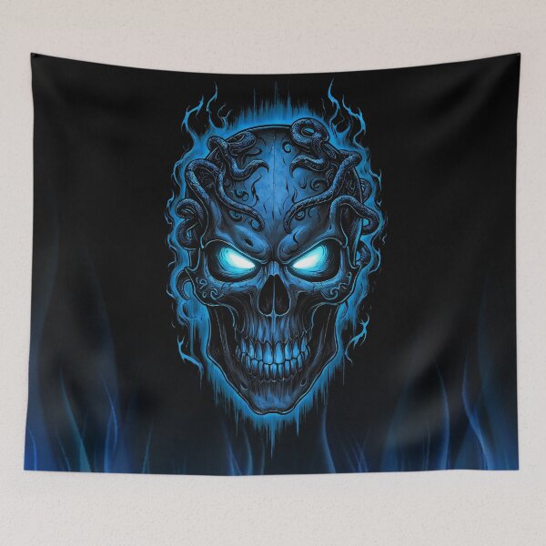 Item preview, Cool Glowing Skull  designed and sold by GksCharlie007.