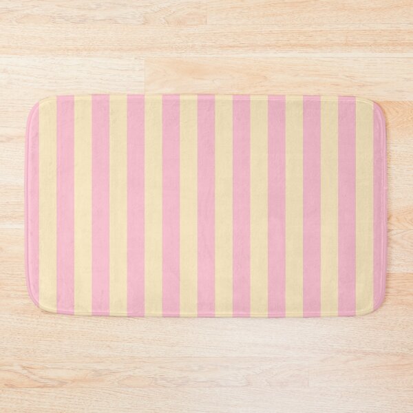 Item preview, Vertical Stripes - Strawberry-Bear Pink & Cream designed and sold by TheFrostedDonut.