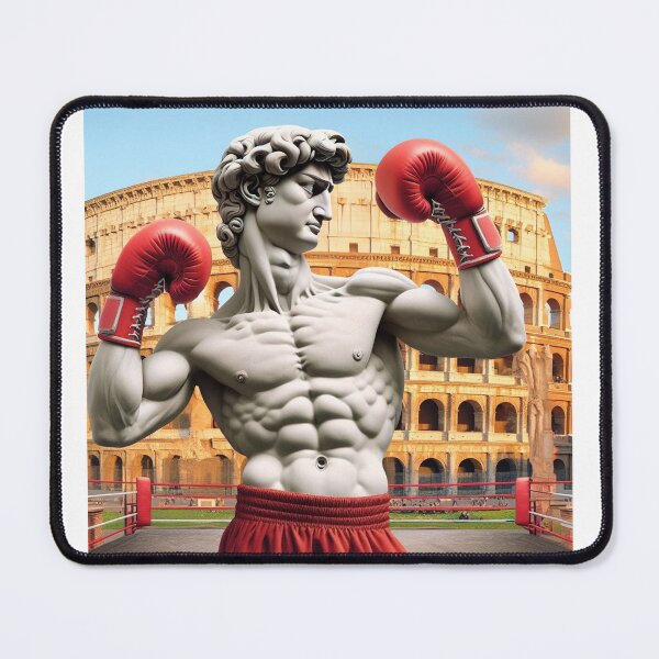 Item preview, Michelangelo David boxeur designed and sold by Picsgalleryai.