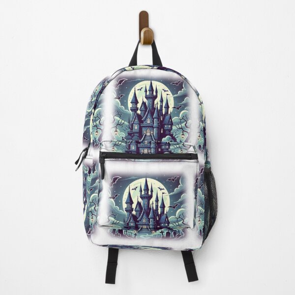 Item preview, Spooky Castle Under the Full Moon designed and sold by Chokhdi289shop.