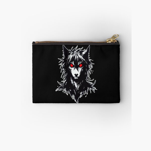 Item preview, Demonic Black Dog Sumie Ink Art Tattoo designed and sold by TomFrontierArt.