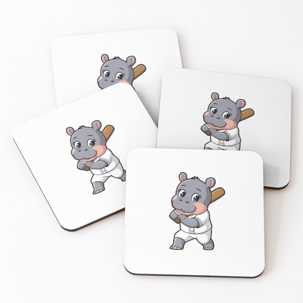 Item preview, Hippo Baseball Player designed and sold by KNAA.
