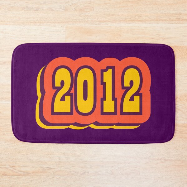 Item preview, 2012 Retro Typography, Vintage Birth Year Style designed and sold by ArtNoveltee.