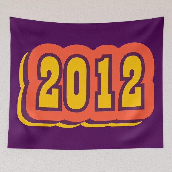 Item preview, 2012 Retro Typography, Vintage Birth Year Style designed and sold by ArtNoveltee.