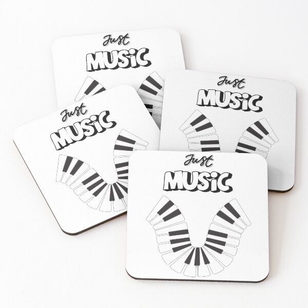 Item preview, Just Music: Keys in Black & White designed and sold by OllisShop.