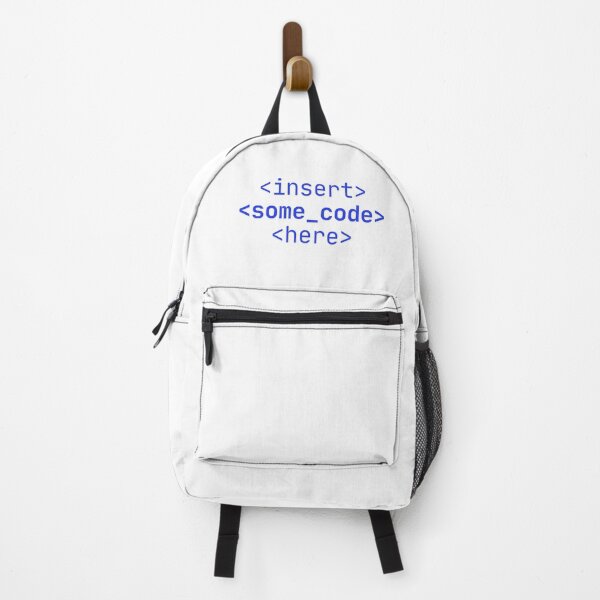 Item preview, Insert Some Code Here Coding Hacker Computer Funny designed and sold by James Gunn.
