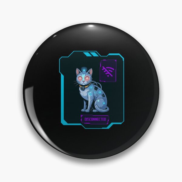 Item preview, the cat got disconnected designed and sold by CypisDesign.
