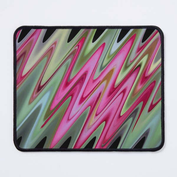 Item preview, Abstract zigzag pattern from image processing with pink orchids creates a beautiful colorful pattern. designed and sold by KinImageCraft.