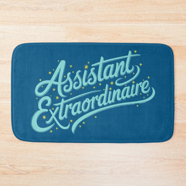 Item preview, Assistant Extraordinaire - Elegant Script Design with Stars designed and sold by serein32.