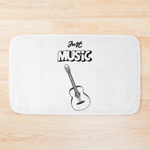 Item preview, Just Music: Guitar in Black & White designed and sold by OllisShop.